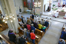 Dankgottesdienst der Kommunionkinder (Foto: Karl-Franz Thiede)